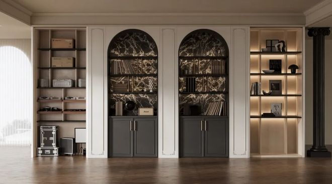 尔系列：轻法复古风演绎黑白经典美学开元棋牌app兔宝宝家居新品卢瓦(图2)