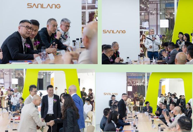 闪耀广州家博会创新设计摘双奖！开元棋牌三朗FINN系列餐桌椅(图1)